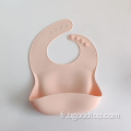 Bibs imperméables en silicone bébé